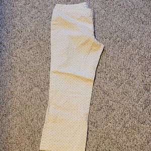 Stylish Beige Patterned Pants